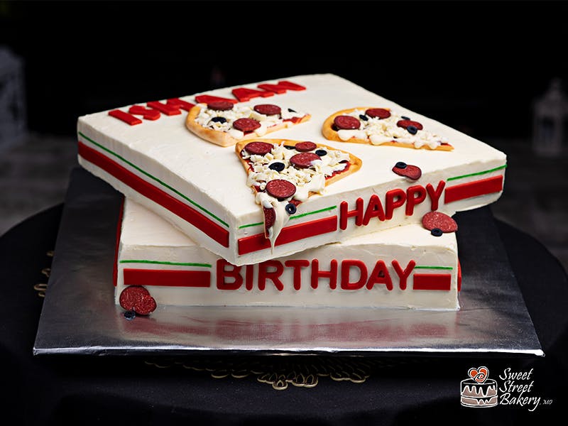A Pizza Perfection Cake Extravaganza!